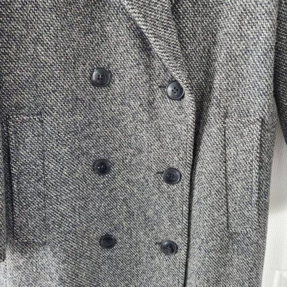 Forecaster of Boston Double Breasted 100% Wool Trench Coat - Picture 4 of 11